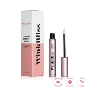 Natūralus blakstienų ir antakių augimo serumas, 3 ml